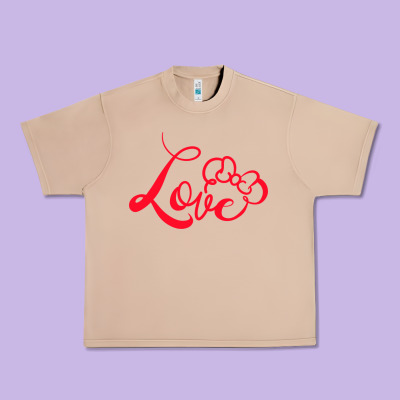 Minnie Mouse Urban Heavy Tee Designed By Cowhidedigitalart