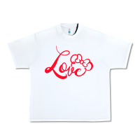 White Minnie Mouse Urban Heavy Tee - CowhideDigitalArt
