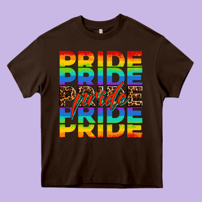 Pride Pride Pride Heavy Core Tee Designed By Oliviacreatesart