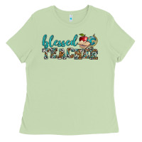 Matcha blessed teacher Ladies Tee - BundleAndBundleShop