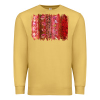 Antique Gold Valentine's Day Brushstrokes Premium Sweatshirt - RanaPortraitStore