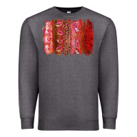 Charcoal Heather Valentine's Day Brushstrokes Premium Sweatshirt - RanaPortraitStore