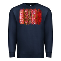 Navy Valentine's Day Brushstrokes Premium Sweatshirt - RanaPortraitStore
