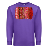Purple Valentine's Day Brushstrokes Premium Sweatshirt - RanaPortraitStore