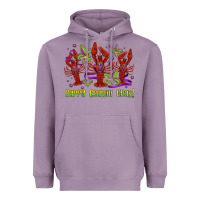 Lavender happy crawdi gras mardi gras carnival Heavyweight Hoodie - Jasminsmagicworld