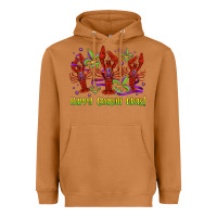 Meerkat happy crawdi gras mardi gras carnival Heavyweight Hoodie - Jasminsmagicworld