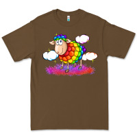Cacao rainbow sheep pride Premium Tee - FaDigitalArtStudio