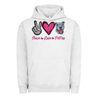 Pigment Lunar Rock Peace Love Pitties Urban Hoodie - Jasminsmagicworld