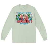 Matcha santa's favorite respiratory therapist Long Sleeve Tee - CowhideDigitalArt