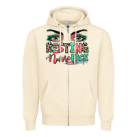 Sandshell resting nurse face Zipper Hoodie - RanaPortraitStore