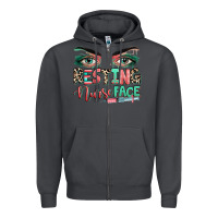 Smoke resting nurse face Zipper Hoodie - RanaPortraitStore