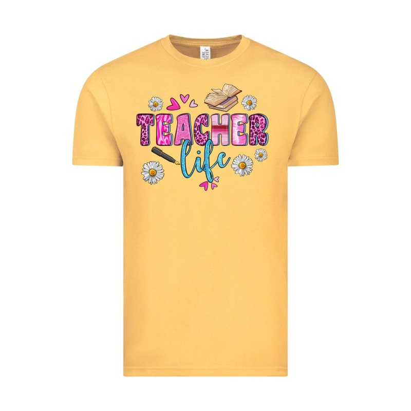 Teacher Life Vintage Tee by BundleAndBundleShop | Teevron