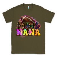 Army Green football nana Classic Tee - OliviaCreatesArt