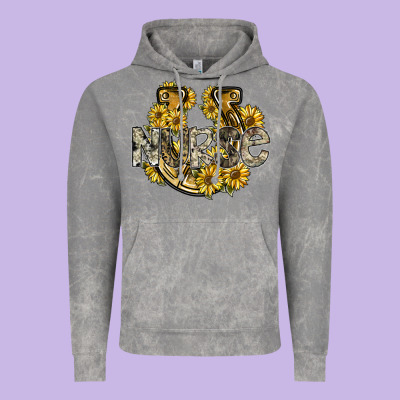 Nurse Vintage Hoodie Designed By Sublimationcraftshop