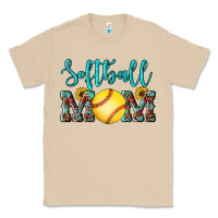 Mushroom western leopard  sunflowers glitter mom softball Classic Tee - Artiststas