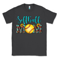 Smoke western leopard  sunflowers glitter mom softball Classic Tee - Artiststas