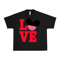 Black Minnie Mouse Urban Heavy Tee - CowhideDigitalArt