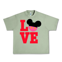 Oil Green Minnie Mouse Urban Heavy Tee - CowhideDigitalArt