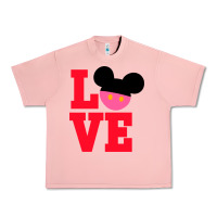 Salmon Minnie Mouse Urban Heavy Tee - CowhideDigitalArt