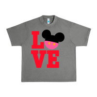 Tornado Minnie Mouse Urban Heavy Tee - CowhideDigitalArt