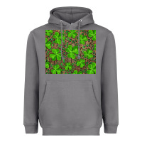 Storm Saint Patricks Day Shamrock And Leopard Heavyweight Hoodie - RanaPortraitStore