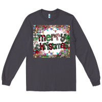 Smoke merry Christmas Long Sleeve Tee - CowhideDigitalArt