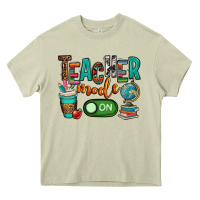 Mossy teacher mode on Heavy Core Tee - OliviaCreatesArt