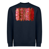 Navy Valentine's Day Brushstrokes Heavyweight Sweatshirt - RanaPortraitStore