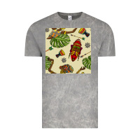 Cloud Rock african woman and mask seamless pattern Vintage Tee - BundleAndBundleShop