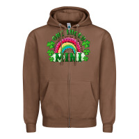 Chestnut st patricks day one lucky mini Zipper Hoodie - RanaPortraitStore