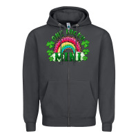 Smoke st patricks day one lucky mini Zipper Hoodie - RanaPortraitStore