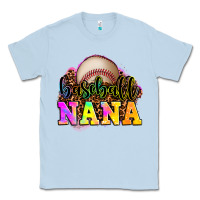 Dusty Blue baseball nana Classic Tee - OliviaCreatesArt