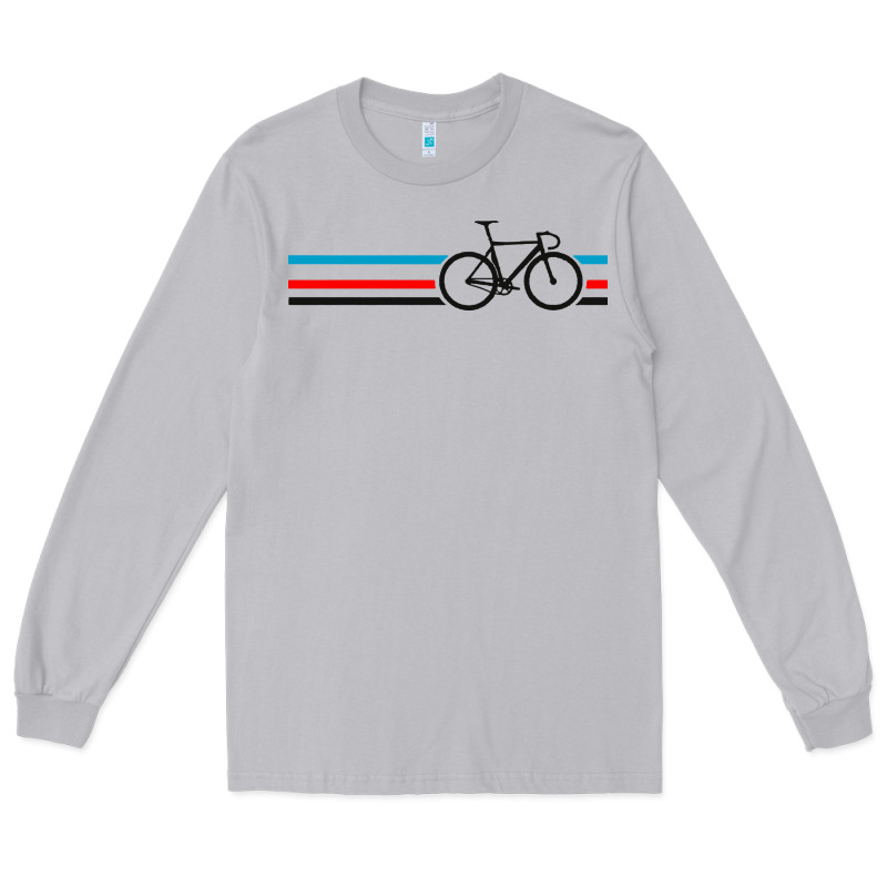 Bike Stripes Long Sleeve Tee by artisFamous | Teevron