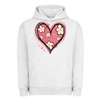 Pigment Lunar Rock floral pink glitter heart Urban Hoodie - Jasminsmagicworld