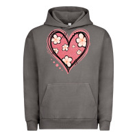 Pigment Tornado floral pink glitter heart Urban Hoodie - Jasminsmagicworld