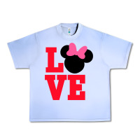 Grape Ice Minnie Mouse Urban Heavy Tee - CowhideDigitalArt
