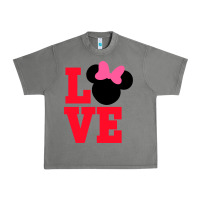 Tornado Minnie Mouse Urban Heavy Tee - CowhideDigitalArt