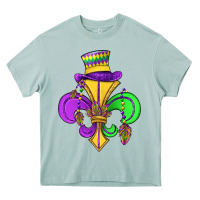 Arona fleur de lis Heavy Core Tee - OliviaCreatesArt