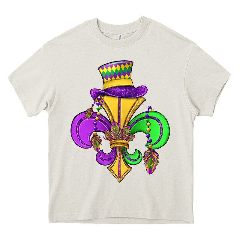Fleur De Lis Heavy Core Tee by OliviaCreatesArt | Teevron