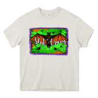 Cream bat shit crazy with background Heavy Core Tee - Jasminsmagicworld