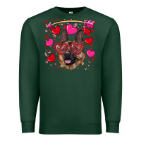 Valentine's German Shepherd Premium Sweatshirt | Teevron