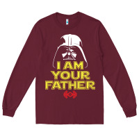 Burgundy i am your father darth vader for dark Long Sleeve Tee - artisFamous