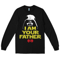Black i am your father darth vader for dark Long Sleeve Tee - artisFamous
