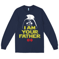 Navy i am your father darth vader for dark Long Sleeve Tee - artisFamous