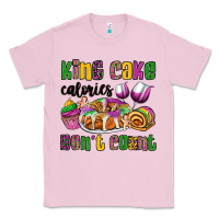 Bubblegum Pink king cake calories don't count mardi gras Classic Tee - OliviaCreatesArt