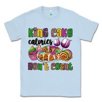 Dusty Blue king cake calories don't count mardi gras Classic Tee - OliviaCreatesArt