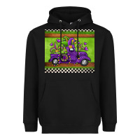 Black mardi gras truck Heavyweight Hoodie - Jasminsmagicworld