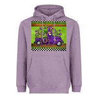 Lavender mardi gras truck Heavyweight Hoodie - Jasminsmagicworld