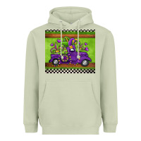 Matcha mardi gras truck Heavyweight Hoodie - Jasminsmagicworld