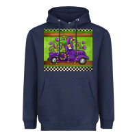 Navy mardi gras truck Heavyweight Hoodie - Jasminsmagicworld